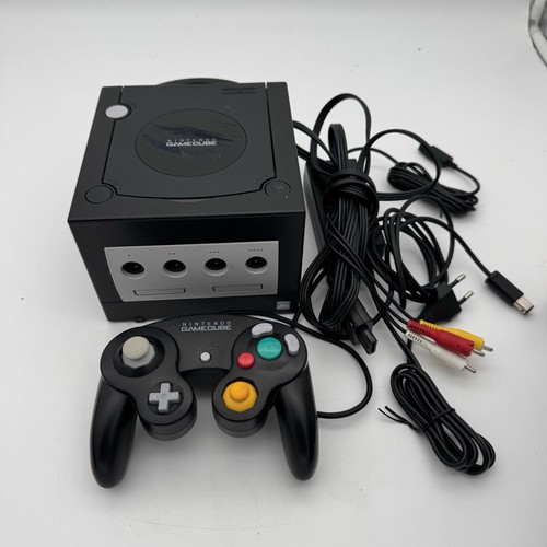 Nintendo gamecube jet black - nintendo,