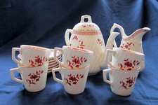 Altes Kaffee/Teeservice Petrus Regout & C. Silo Maastricht Geschirr Porzellan