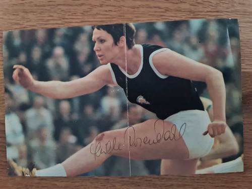 Heide rosendahl autogramm - heide,