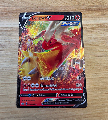 Pokémon tcg lohgock 020 - tcg, 020/198