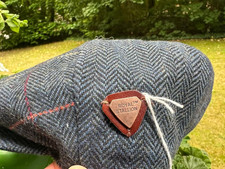 ENGLISH TWEED MUSTER CAP MUTZE HUT gr XL 100% WOOLE Cap TWEED CAP MUTZE HUT 100%