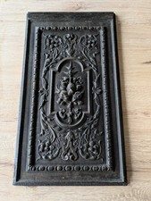 Schöne Gusseisen Ofenplatte