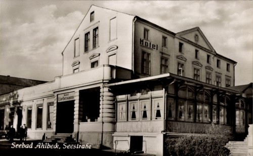 Ostseebad ahlbeck - ak,