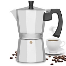 Aluminium Espressokocher Kaffee Kocher Mokkakocher Espressobereiter 300ml