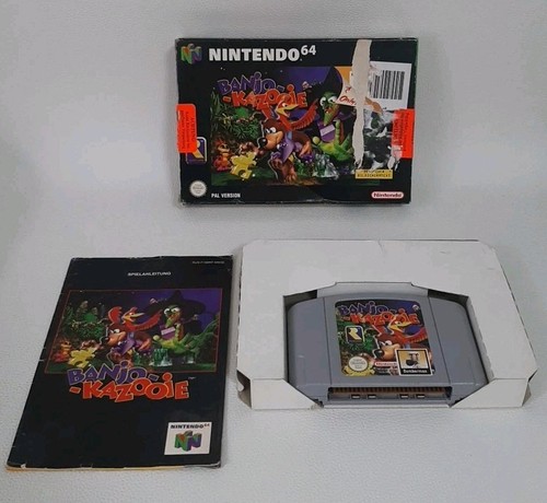 Banjo kazooie nintendo - nintendo, 64