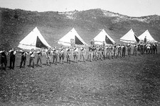 Xtc-35 Sozialgeschichte, UVF, Standposition Gewehr Schießen, Ulster. Foto