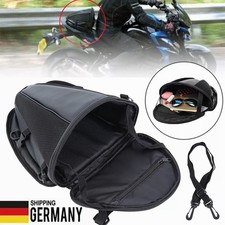 Motorrad Hecktasche Wasserdicht Hinten Koffer Rücksitz Pack Gepäcktasche Schwarz
