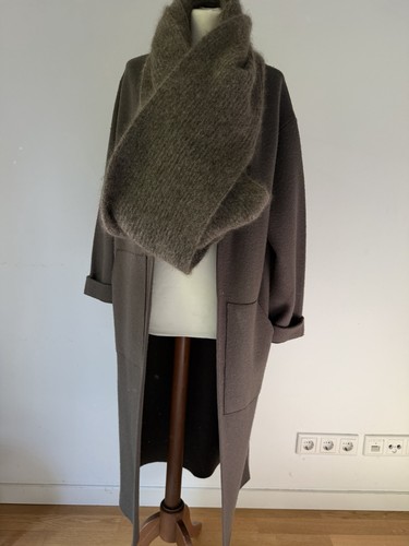Zara wolle mantel - mantel, mit