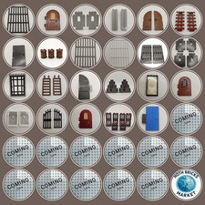 Lego Castle Bauteile / Einzelteile - Fenster - Türen - Tore zur Auswahl