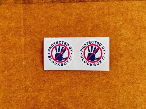 Aufkleber block box - 2,