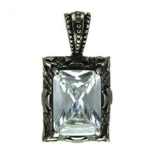 Anhänger Edelstahl Zirkonia C-12003