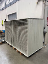 Gitterrückwand 2,40x1,5m Tiergehege Tierzaun Hundezaun Drahtgitter Palettenregal