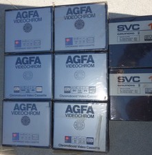 VCR SVC LVC VC Kassetten AGFA