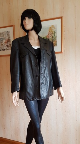 Herren leder jacke - herren, gr