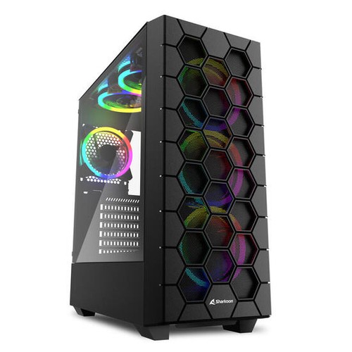 Sharkoon gehäuse rgb hex - pc,