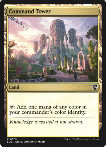 Mtg command tower secrets - mtg,