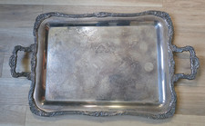 Rogers silber tablett oval - tablett,