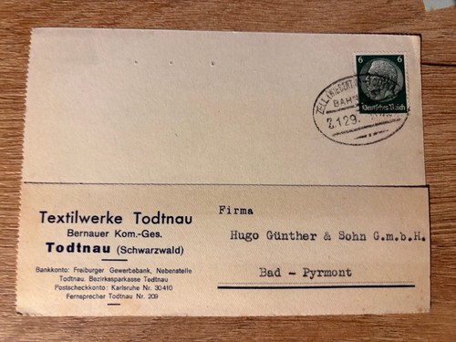 Textilwerke todtnau - textilwerke,