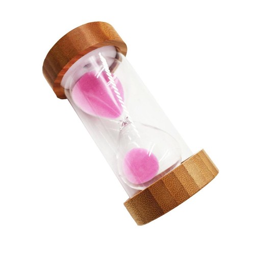 Sanduhr mit bambusdeckel - sanduhr,