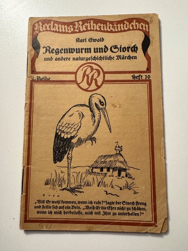 Reclam reihenbändchen 1922 - reihenbändchen, 1922-23