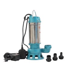 1500W Fäkalienpumpe Schmutzwasserpumpe Abwasserpumpe mit Schneidwerk 24000 L/h