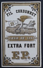 Altes Etikett 1870 FIL DE