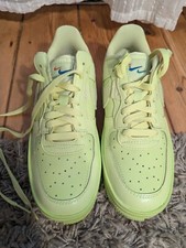Nike Air Force 1 Fontanka Damen Trainer Schuhe , Gr. 38, Zitronengelb