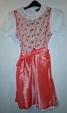 Mädchen Dirndl Kitzo Alpen Trachtenkleid Oktoberfest Gr. 134-140