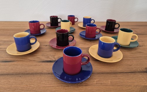 Set aus espressotassen - set,