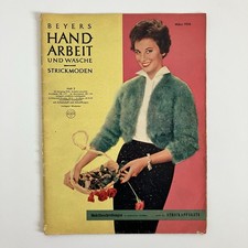 Beyers Handarbeit und Wäsche Strickmoden 26. Jahrgang Heft 3 Januar 1956