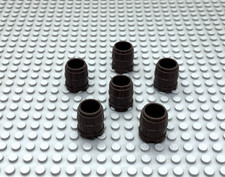 Lego 6x Fass 2489 braun dunkel