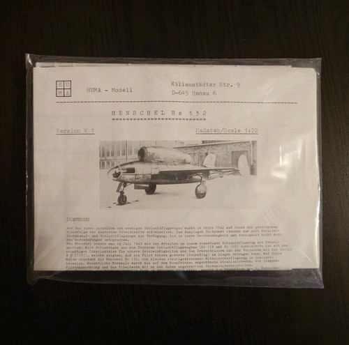 Huma henschel hs 132 - -,