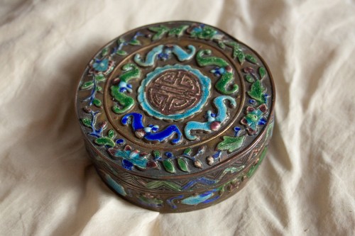 Vintage china emaille - china,