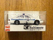Top: Busch 49017 Ford Crown Victoria Baltimore Police Automodell 1:87 OVP!