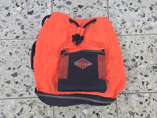 Retro rucksack seesack - rucksack, orange