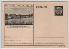 D. Reich Bildpostkarte P 236 ungebraucht WALDSEEBAD JASTROW [361]