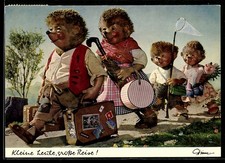 Igel Mecki und seine Familie