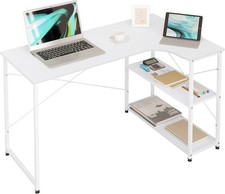 Schreibtisch Regal & Stauraum, Eckschreibtisch Computertisch Homeoffice bst06ws