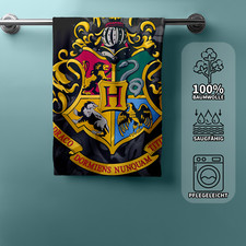 Harry Potter Hogwarts Wappen Duschtuch Strandtuch Badetuch  70 x 140 cm