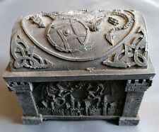  Truhe Kassette Gothik Drachen