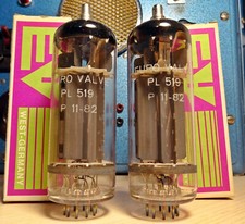 Konvolut 2x Röhre PL519