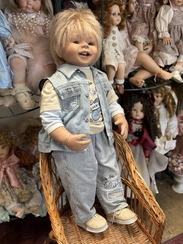 Evelyn leman künstlerpuppe - leman,
