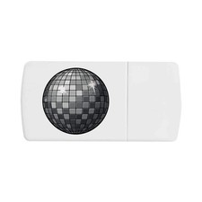 Pillendose "Disco Ball" mit Tablettenteiler (PI00037488)