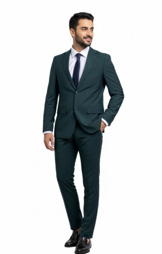 Herren kleid dunkelgrün - herren,