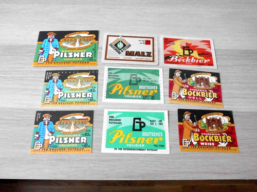 Bieretiketten ddr aus - 9,