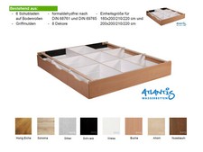 Wasserbett schubladensockel - schubladensockel,