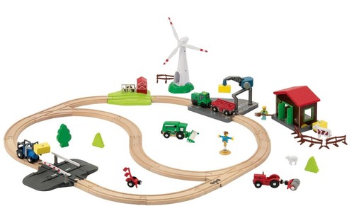 Holz eisenbahn set kinder - eisenbahn,