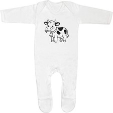 Baby Strampler Jumpsuits / Schlafanzüge "Milchkuh" (SS056736)