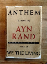 "Anthem" by Ayn Rand (1st Plume Printing, 2005) *LIKE NEW*