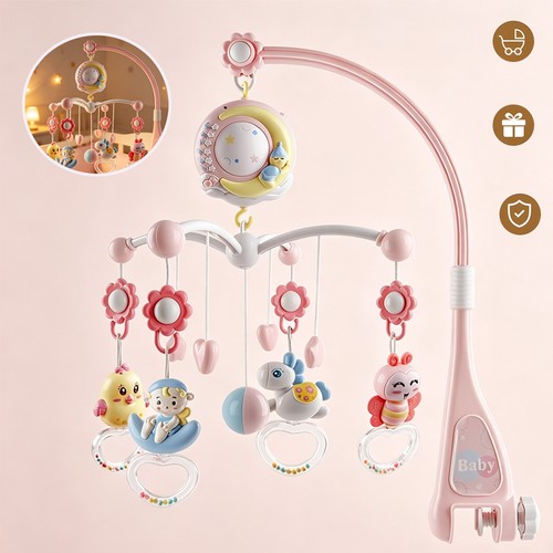 Babybett mobile mit musik - babybett,
